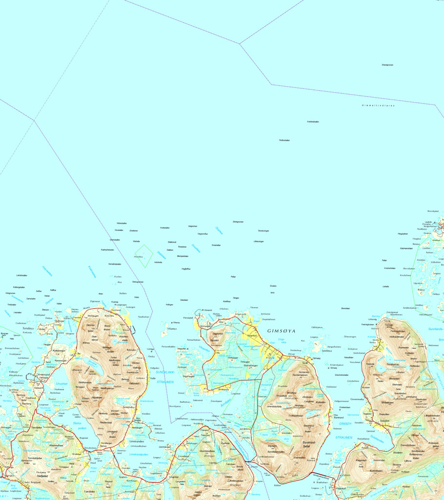 Map Lofoten 2
