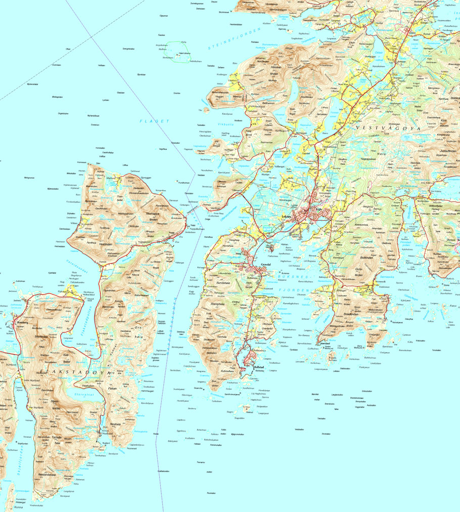 Map Lofoten 5