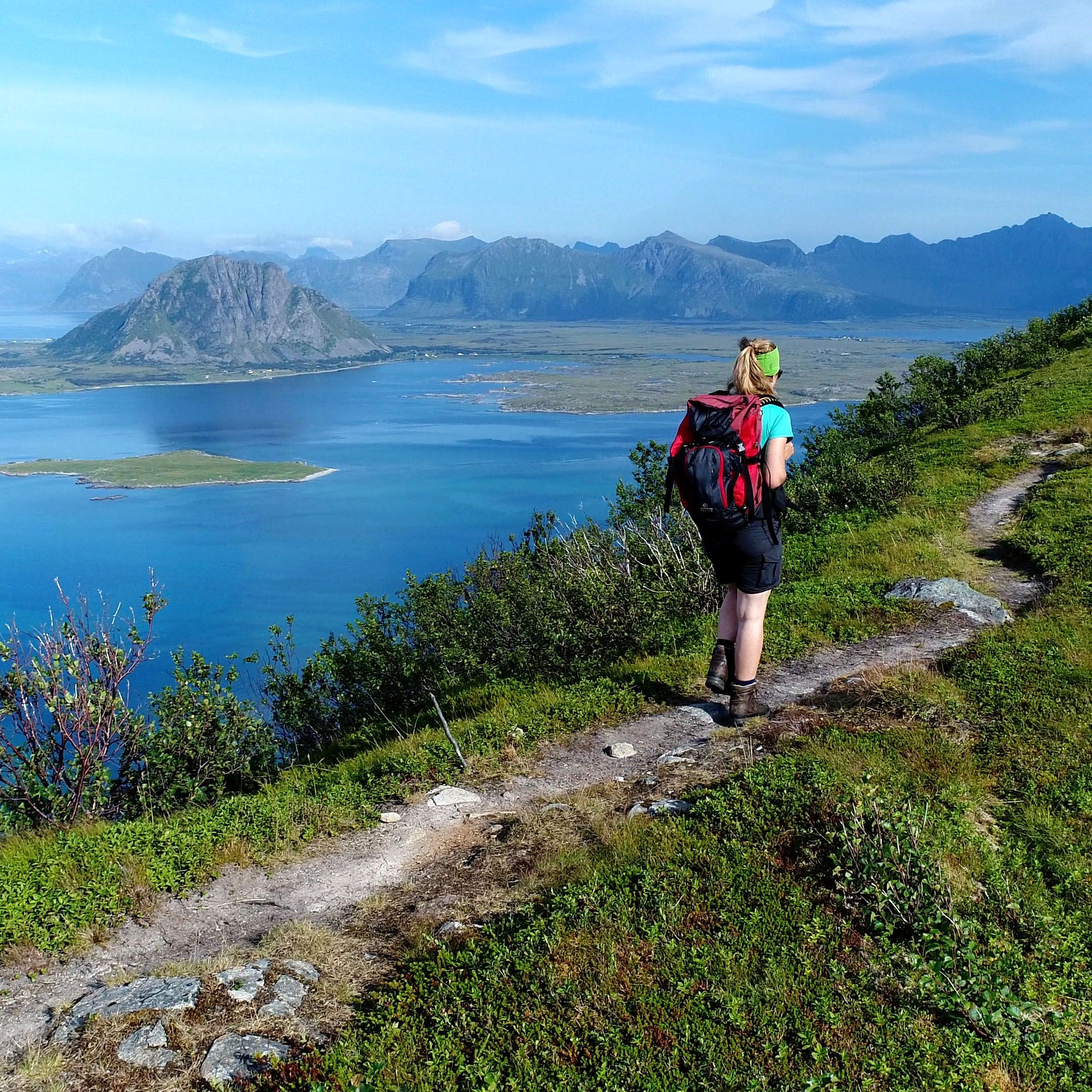 Vue du sommet de Blåheia